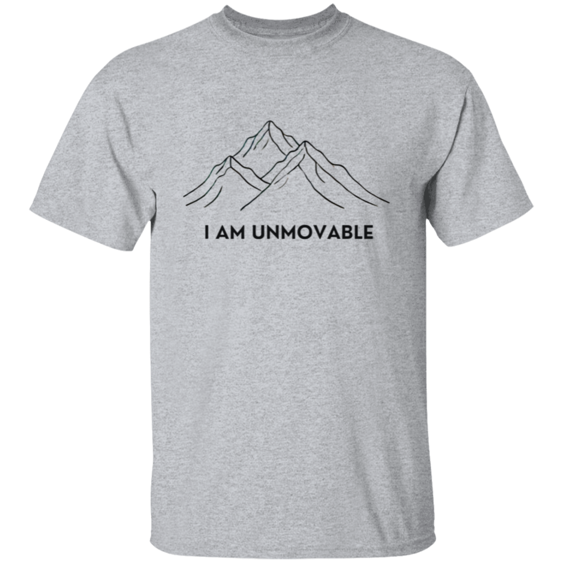 I Am Unmovable Mountain Tee